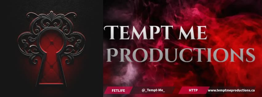 Tempt Me Productions Banner